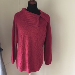 Catherine’s cowl neck sweater
